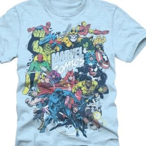 Brand New Men's Marvel Comic Graphic Tee (Size: L)
